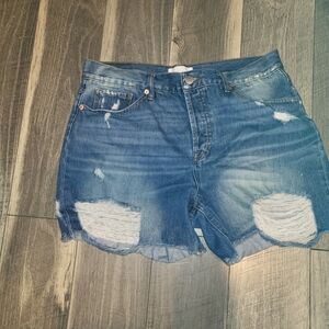 Dear John Blue Denim Shorts